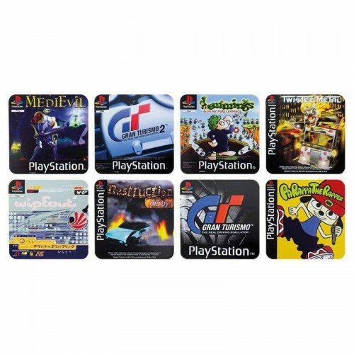 PlayStation Pack de 8 Posavasos Game Cover