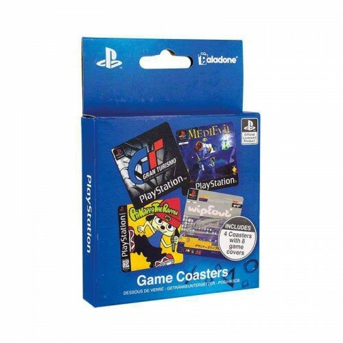 PlayStation Pack de 8 Posavasos Game Cover
