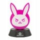 Overwatch lámpara 3D Icon DVa Bunny 10 cm