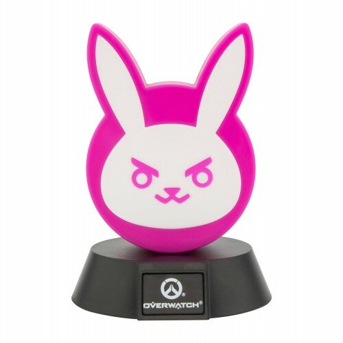 Overwatch lámpara 3D Icon DVa Bunny 10 cm
