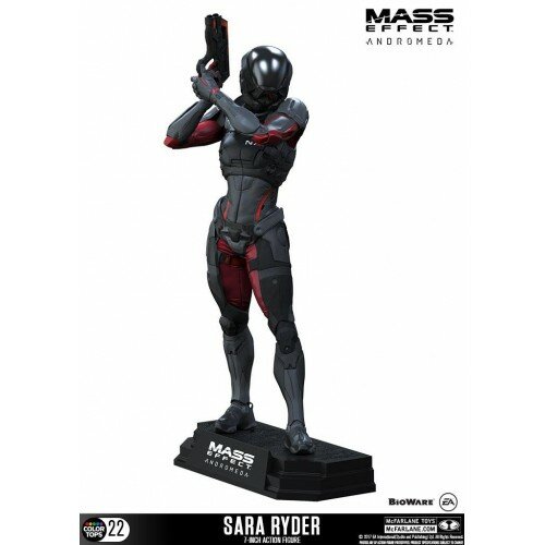 Mass Effect Andromeda Figura Color Tops Sara Ryder 18 cm