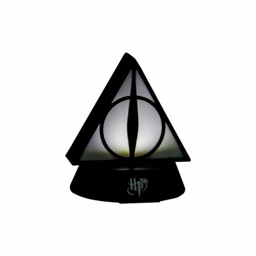 Harry Potter lámpara 3D Icon Deathly Hallows 10 cm