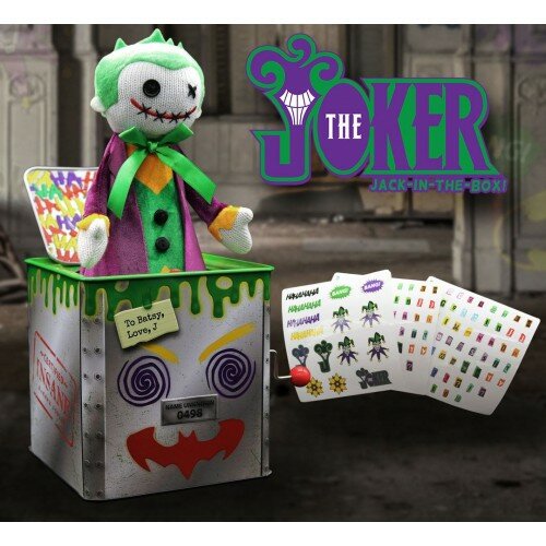 DC Comics Caja de música Caja sorpresa Jack in the Box Joker 29 cm