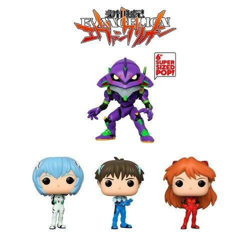 Pack Funkos Evangelion.