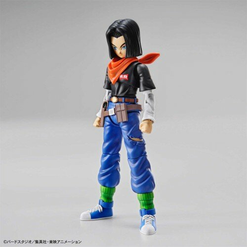 Andoride A17 Dragon Ball Z. Maqueta model kit.